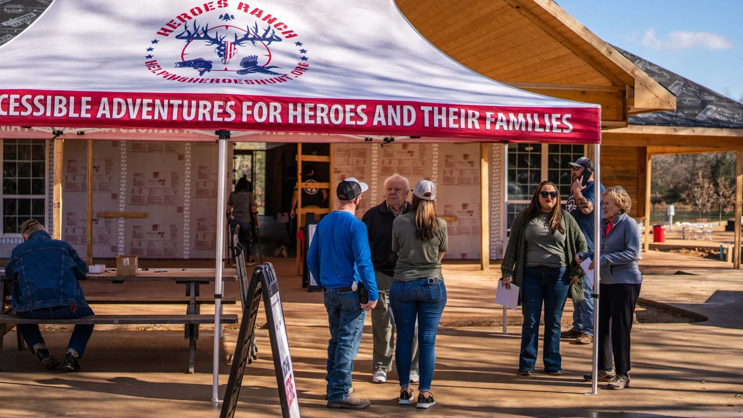 Heroes Ranch groundbreaking ceremony